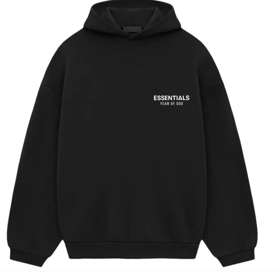Fear of God Essentials FW24 Fleece Hoodie II 'Black'
