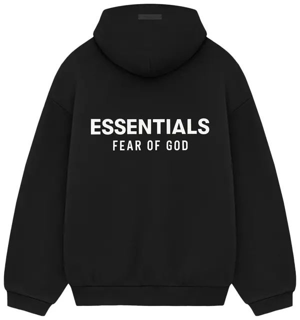 Fear of God Essentials FW24 Fleece Hoodie II 'Black'